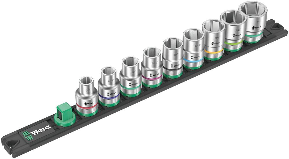 Magnetic socket rail C Imperial 1 Zyklop socket set, 1/2&#34; drive, imperial, 9 pieces<span class=' ItemWarning' style='display:block;'>Item is usually in stock, but we&#39;ll be in touch if there&#39;s a problem<br /></span>