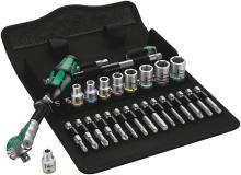 Wera Tools 05004016001 - 8100 SA 6 ZYKLOP SPEED RATCHET SET 1/4 28 PCS RATCHET SET 1/4" DRIVE METRIC