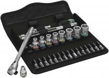 Wera Tools 05004018001 - 8100 SA 8 ZYKLOP METAL RATCHET SET 1/4 28 PCS RATCHET SET WITH SWITCH LEVER METRIC