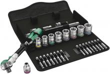 Wera Tools 05004046001 - 8100 SB 6 ZYKLOP SPEED RATCHET SET 3/8 29 PCS RATCHET SET 3/8" DRIVE METRIC