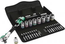 Wera Tools 05004049001 - 8100 SB 9 ZYKLOP SPEED RATCHET SET. IMPERIAL 3/8 29PCS RATCHET SET 3/8 DRIVE IMPERIAL