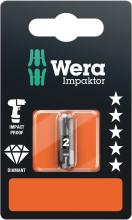 Wera Tools 05073921001 - 855/1 IMP DC PZ 2 X 25 MM SB POZIDRIV-BITS, IMPACT