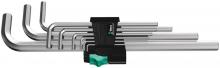 Wera Tools 05021909001 - 950 L/9 SM N LONG ARM HEX KEY SET * MUST BE ORDERED IN BOX QTY OF 10