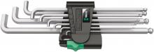 Wera Tools 05073594001 - 950 PKLS/9 SM N SB LONG ARM HEX KEY SET