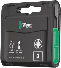 Wera Tools 05057761001 - Bit-Box 20 BTZ PZ-855/1 BTZ PZ 20 x PZ 2x25;