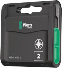 Wera Tools 05057760001 - Bit-Box 20 PZ-855/1 PZ 20 x PZ 2x25;