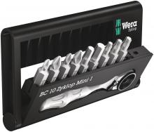 Wera Tools 05073645001 - KRAFTFORM KOMPAKT ZYKLOP MINI 1 BITS ASSORTMENT WITH RATCHET