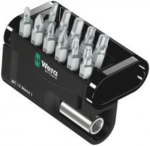 Wera Tools 05057424001 - BIT-CHECK 12 METAL 1 BITS ASSORTMENT