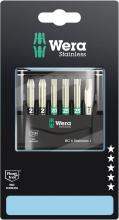 Wera Tools 05073634001 - BIT-CHECK 6 STAINLESS 1 SB BITS ASSORTMENT