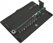 Wera Tools 05075681001 - Click-Torque C 3 Set 2 Click-Torque Wrench in textile box + sockets