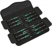 Wera Tools 05073677001 - Kraftform Micro 12 Electronics 1 Screwdriver set for electronic applications