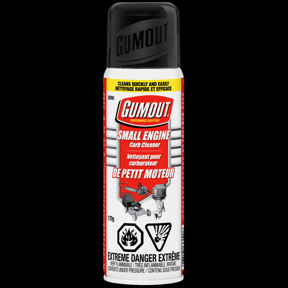 Gumout® Small Engine Carb & Choke Cleaner, 170g Aerosol<span class=' ItemWarning' style='display:block;'>Item is usually in stock, but we&#39;ll be in touch if there&#39;s a problem<br /></span>