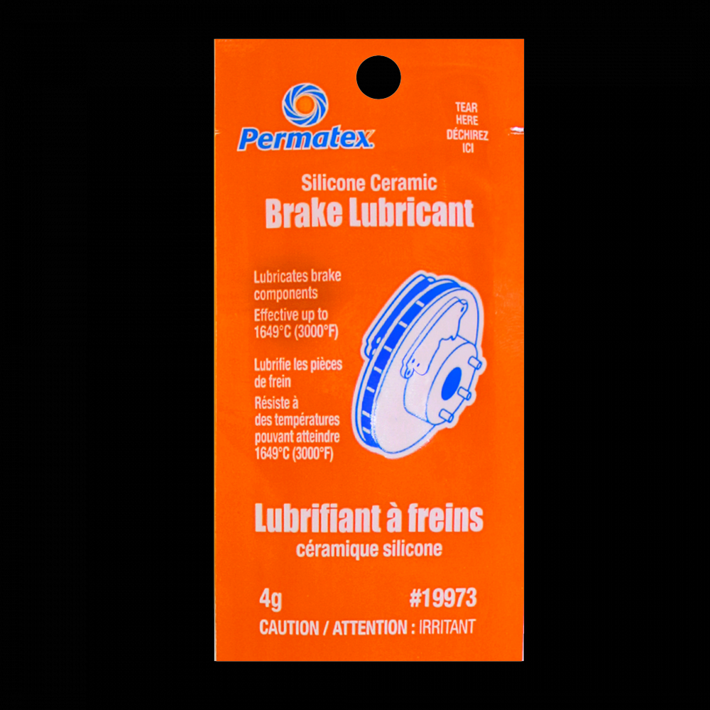 Permatex® Ceramic Brake Lubricant, 4g Pouch<span class=' ItemWarning' style='display:block;'>Item is usually in stock, but we&#39;ll be in touch if there&#39;s a problem<br /></span>