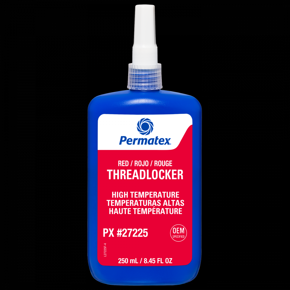 Permatex® Red High Temperature 272 Threadlocker, 250mL Bottle<span class=' ItemWarning' style='display:block;'>Item is usually in stock, but we&#39;ll be in touch if there&#39;s a problem<br /></span>