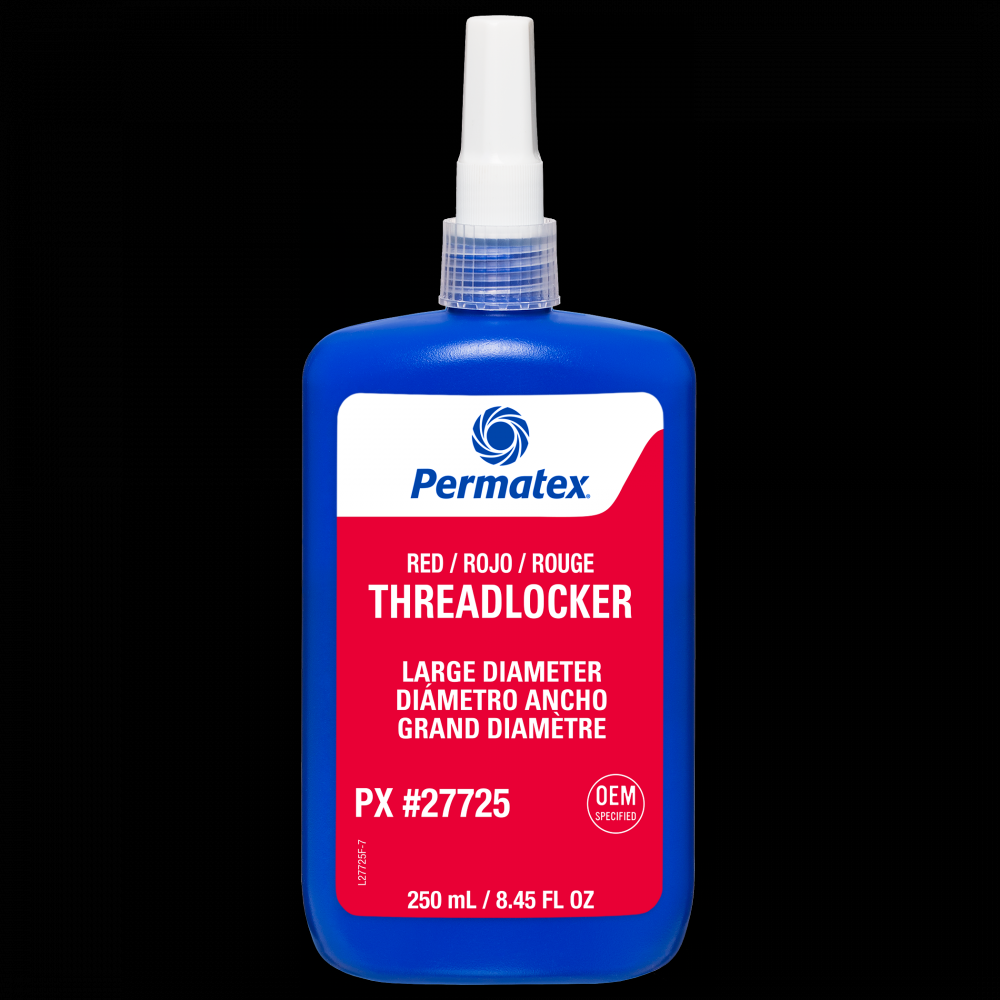 Permatex® Red Large Diameter 277 Threadlocker, 250mL Bottle<span class=' ItemWarning' style='display:block;'>Item is usually in stock, but we&#39;ll be in touch if there&#39;s a problem<br /></span>