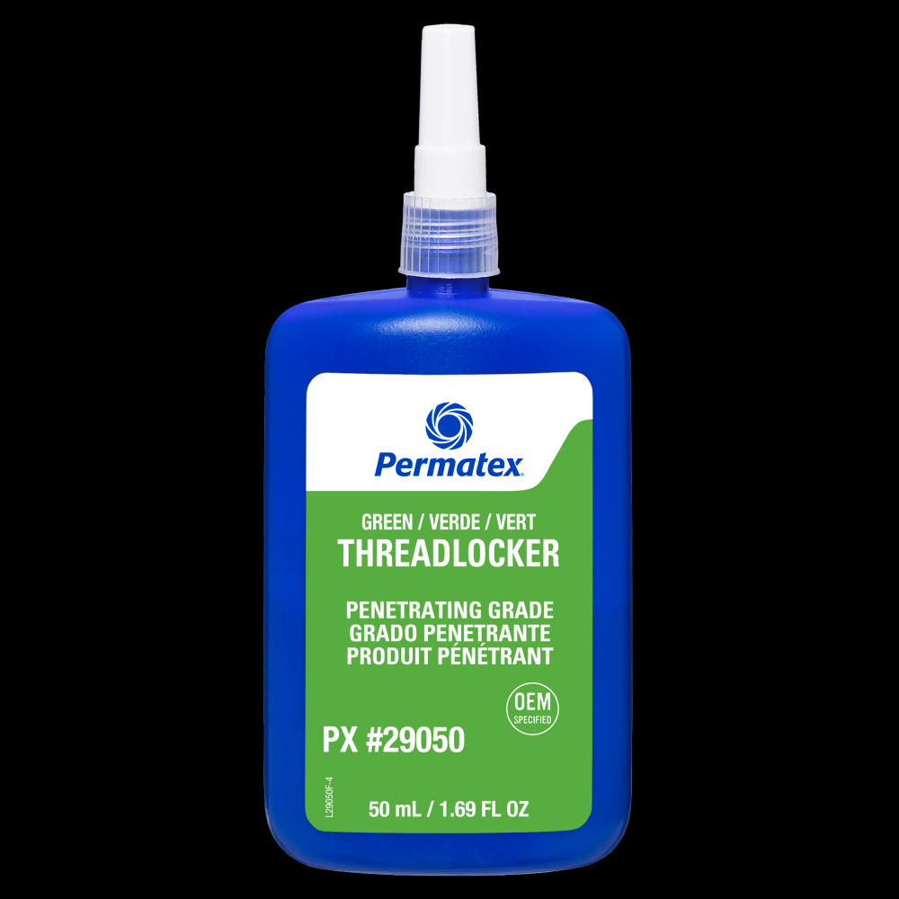 Permatex® Green Penetrating 290 Threadlocker, 50mL Bottle<span class=' ItemWarning' style='display:block;'>Item is usually in stock, but we&#39;ll be in touch if there&#39;s a problem<br /></span>