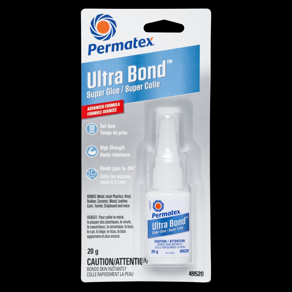 Permatex Ultra Bond 495 Super Glue<span class=' ItemWarning' style='display:block;'>Item is usually in stock, but we&#39;ll be in touch if there&#39;s a problem<br /></span>