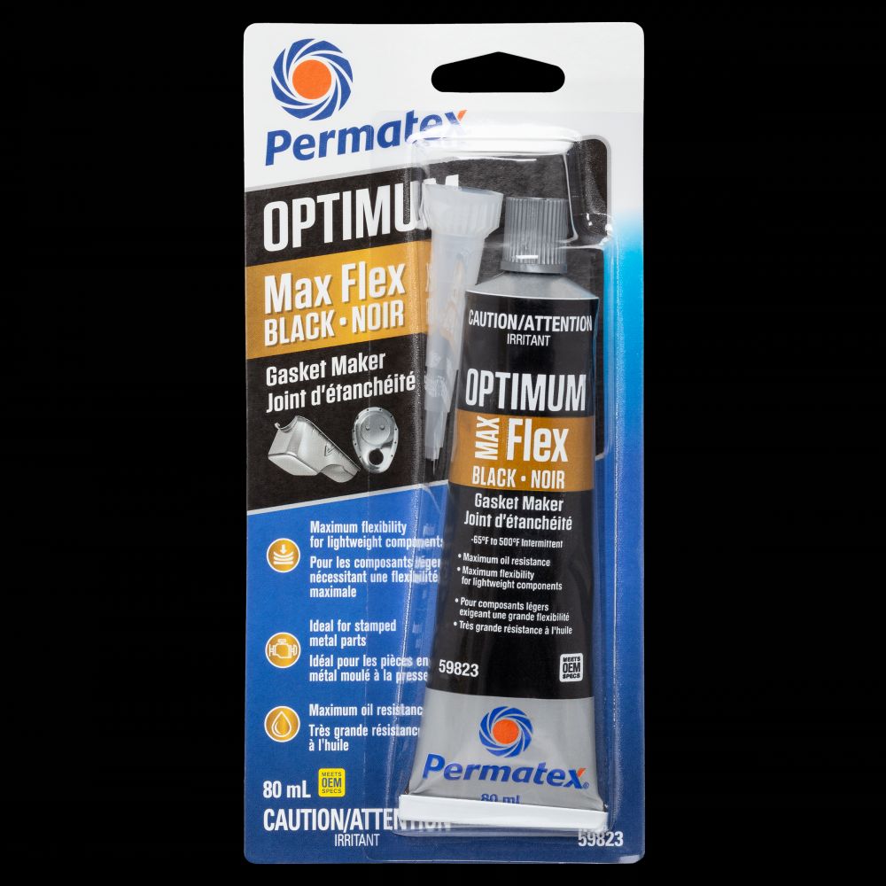 Permatex® Optimum Black Gasket Maker, 80mL Carded Tube<span class=' ItemWarning' style='display:block;'>Item is usually in stock, but we&#39;ll be in touch if there&#39;s a problem<br /></span>