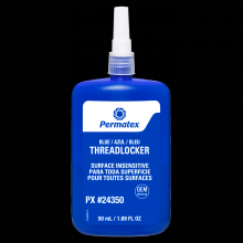 Permatex 24350 - Permatex® Blue Surface Insensitive 243 Threadlocker, 50mL Bottle