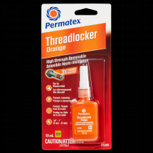 Permatex 25209 - Permatex® Orange High Strength Removable Threadlocker, 10mL