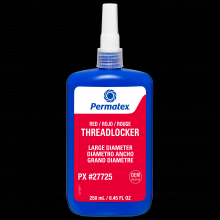 Permatex 27725 - Permatex® Red Large Diameter 277 Threadlocker, 250mL Bottle