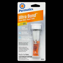 Permatex 30030 - Permatex® Ultra Bond® Super Glue Gel, 2g Tube