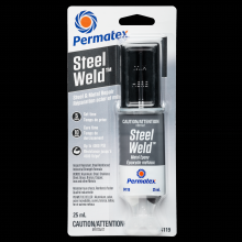 Permatex 84119 - Permatex® Steel Weld™ 4 Minute Epoxy, 25mL Syringe