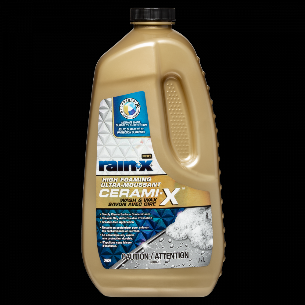 Rain-X Pro Cerami-X High Foaming Wash & Wax, 1,42L<span class=' ItemWarning' style='display:block;'>Item is usually in stock, but we&#39;ll be in touch if there&#39;s a problem<br /></span>