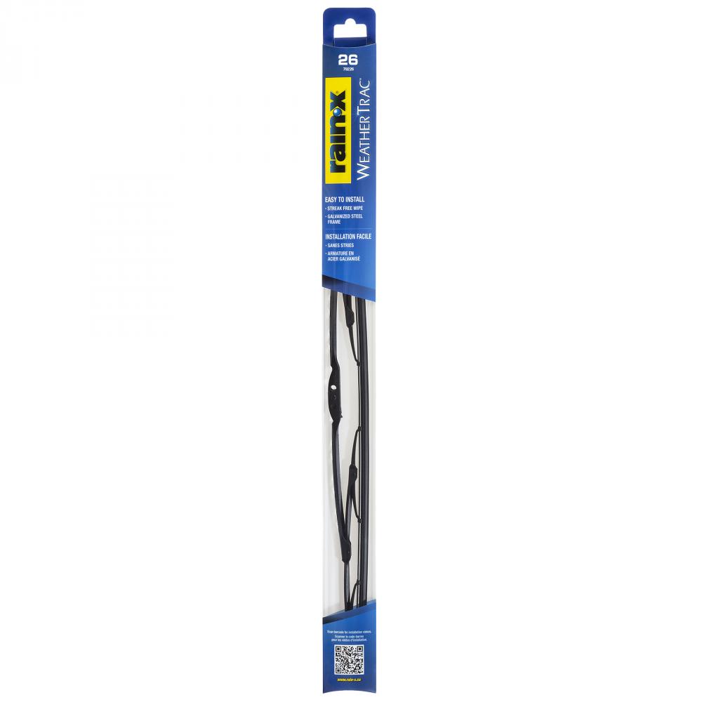 Rain-X® WeatherTrac™ Wiper Blade, 26&#34; Length<span class=' ItemWarning' style='display:block;'>Item is usually in stock, but we&#39;ll be in touch if there&#39;s a problem<br /></span>