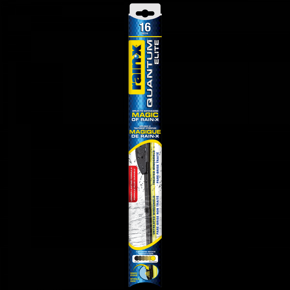 Rain-X Quantum Elite Wiper Blade, 16&#34; Length, J-Hook<span class=' ItemWarning' style='display:block;'>Item is usually in stock, but we&#39;ll be in touch if there&#39;s a problem<br /></span>