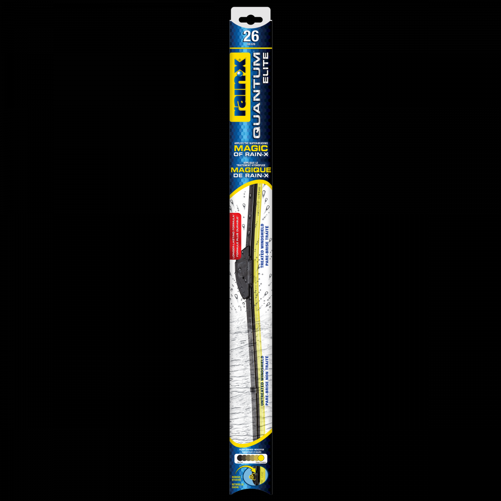 Rain-X Quantum Elite Wiper Blade, 26&#34; Length, J-Hook<span class=' ItemWarning' style='display:block;'>Item is usually in stock, but we&#39;ll be in touch if there&#39;s a problem<br /></span>