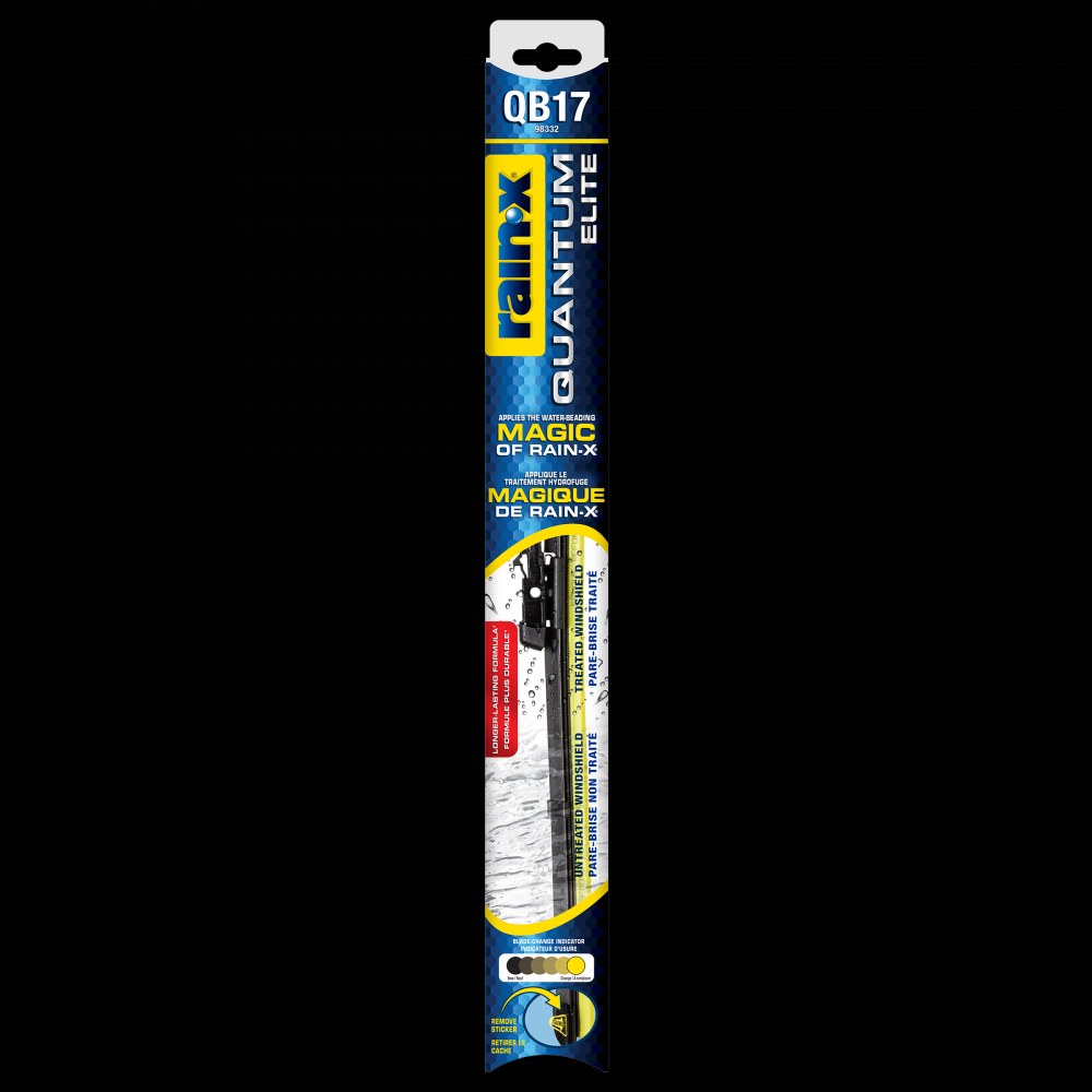 Rain-X Quantum Elite Wiper Blade, 17&#34; Length, QB17 Adapter<span class=' ItemWarning' style='display:block;'>Item is usually in stock, but we&#39;ll be in touch if there&#39;s a problem<br /></span>