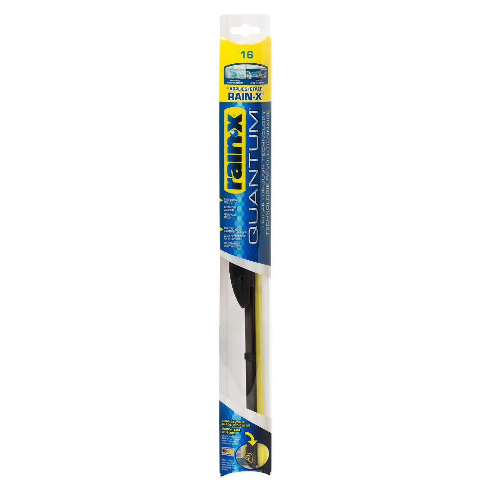 Rain-X® Quantum® Wiper Blade, 16&#34; Length, J-Hook Adapter<span class='Notice ItemWarning' style='display:block;'>Item has been discontinued<br /></span>