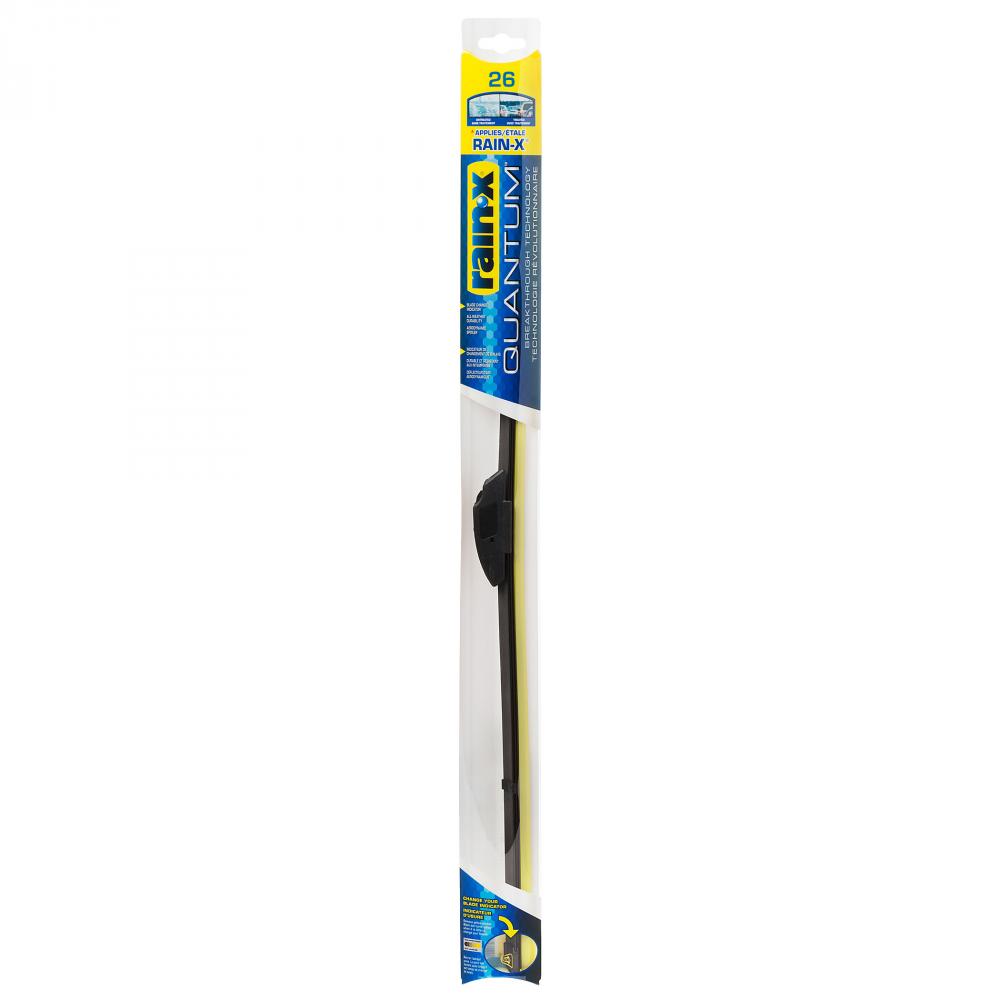 Rain-X® Quantum® Wiper Blade, 26&#34; Length, J-Hook Adapter<span class='Notice ItemWarning' style='display:block;'>Item has been discontinued<br /></span>