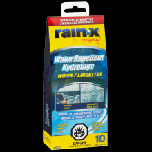 Rain-X 36230 - Rain-X® Original Glass Treatment Wipes, 10CT