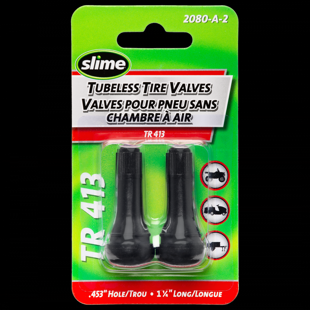 Slime Tubeless Tire Valves<span class=' ItemWarning' style='display:block;'>Item is usually in stock, but we&#39;ll be in touch if there&#39;s a problem<br /></span>