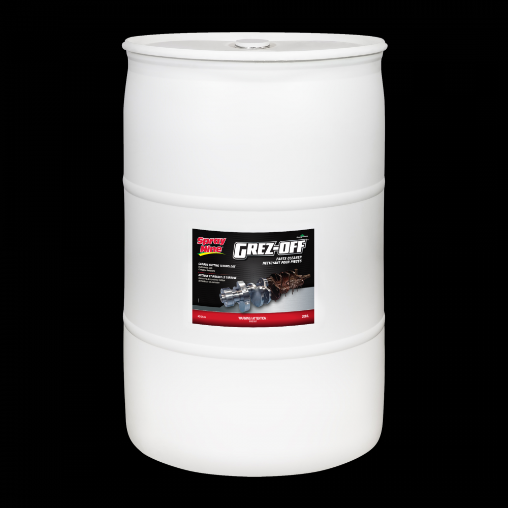 Spray Nine® Grez-Off® Parts Cleaner, 208L Drum<span class=' ItemWarning' style='display:block;'>Item is usually in stock, but we&#39;ll be in touch if there&#39;s a problem<br /></span>