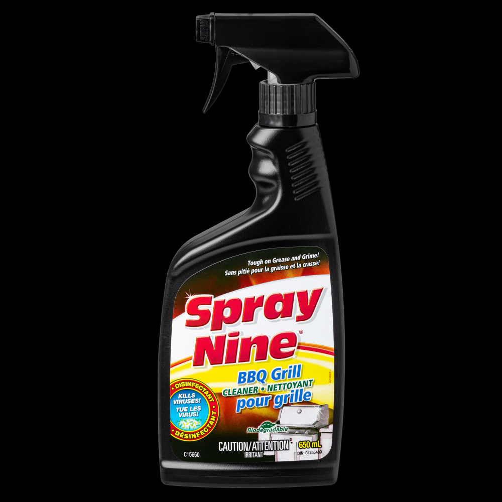 Spray Nine® BBQ Grill Cleaner, 650mL Bottle<span class=' ItemWarning' style='display:block;'>Item is usually in stock, but we&#39;ll be in touch if there&#39;s a problem<br /></span>