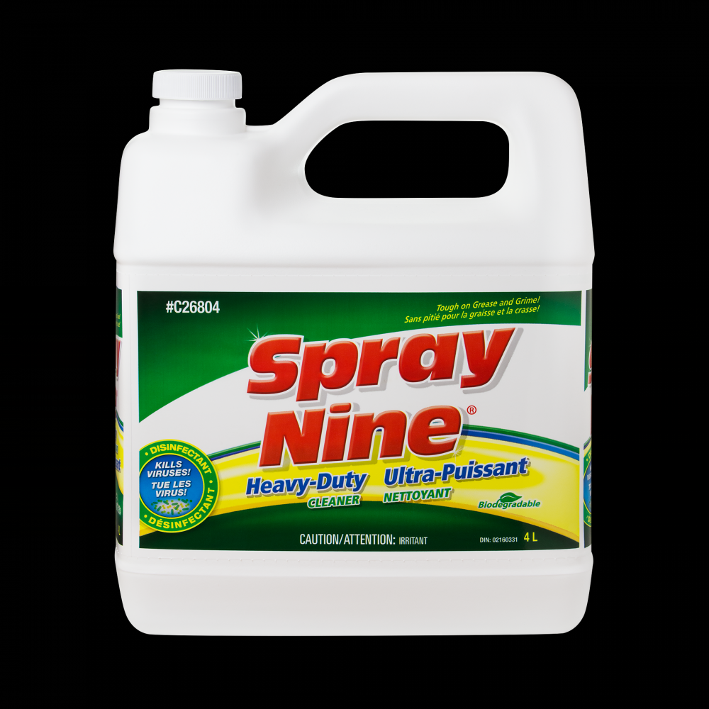 Spray Nine® Heavy-Duty Cleaner/Degreaser, 4L Jug<span class=' ItemWarning' style='display:block;'>Item is usually in stock, but we&#39;ll be in touch if there&#39;s a problem<br /></span>