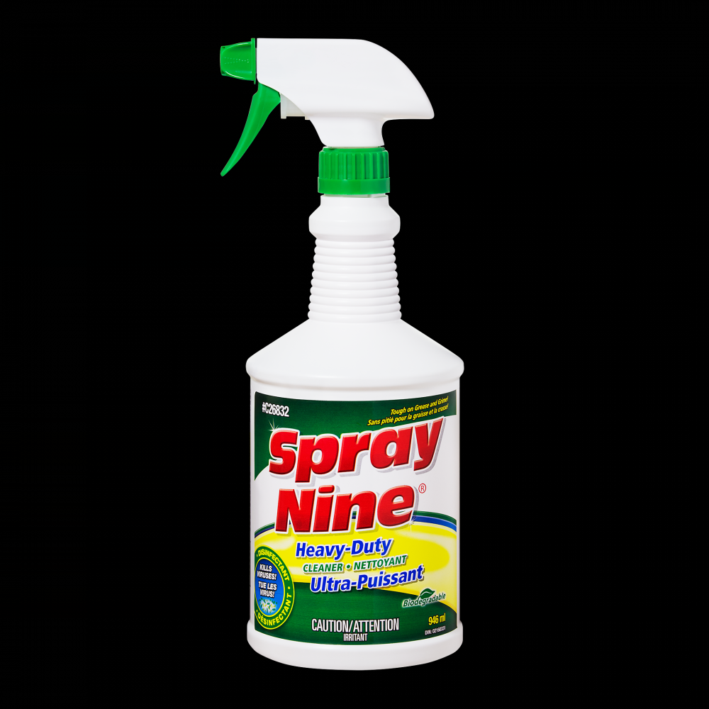 Spray Nine® Heavy-Duty Cleaner/Degreaser, 946mL Bottle<span class=' ItemWarning' style='display:block;'>Item is usually in stock, but we&#39;ll be in touch if there&#39;s a problem<br /></span>