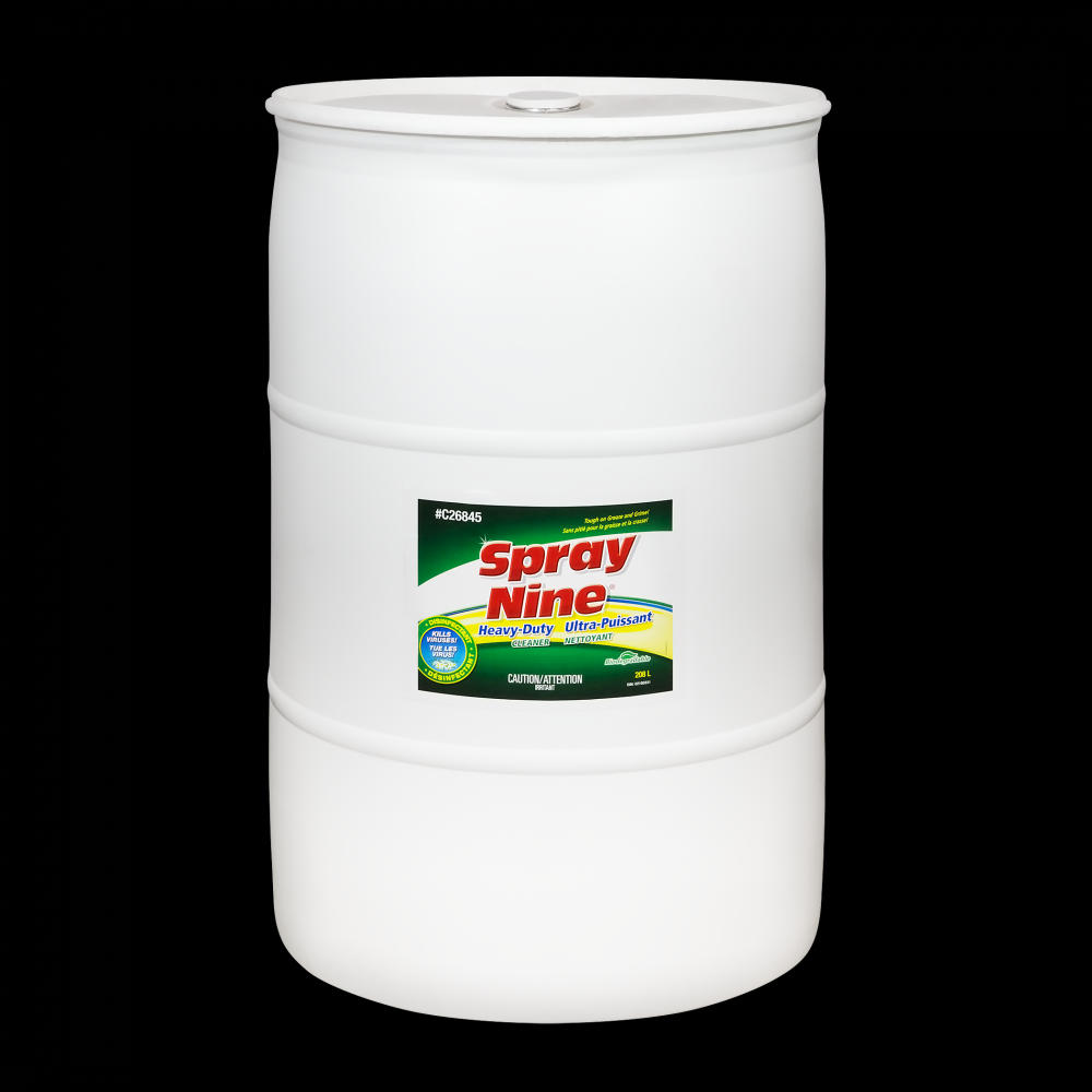 Spray Nine® Heavy-Duty Cleaner/Degreaser, 208L Drum<span class=' ItemWarning' style='display:block;'>Item is usually in stock, but we&#39;ll be in touch if there&#39;s a problem<br /></span>