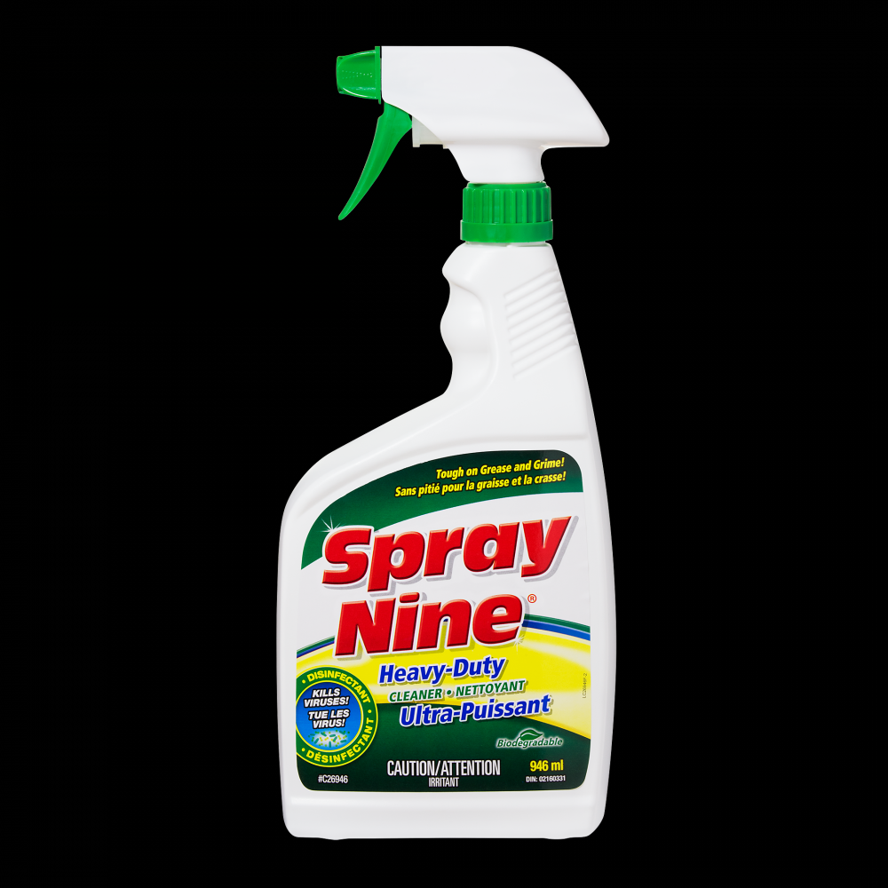 Spray Nine® Heavy-Duty Cleaner/Degreaser, 946mL Bottle<span class=' ItemWarning' style='display:block;'>Item is usually in stock, but we&#39;ll be in touch if there&#39;s a problem<br /></span>