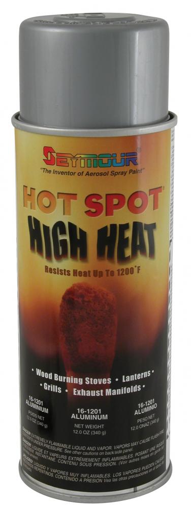 Seymour Hot Spot Hi-Heat Resistant Spray Paint 12oz<span class=' ItemWarning' style='display:block;'>Item is usually in stock, but we&#39;ll be in touch if there&#39;s a problem<br /></span>