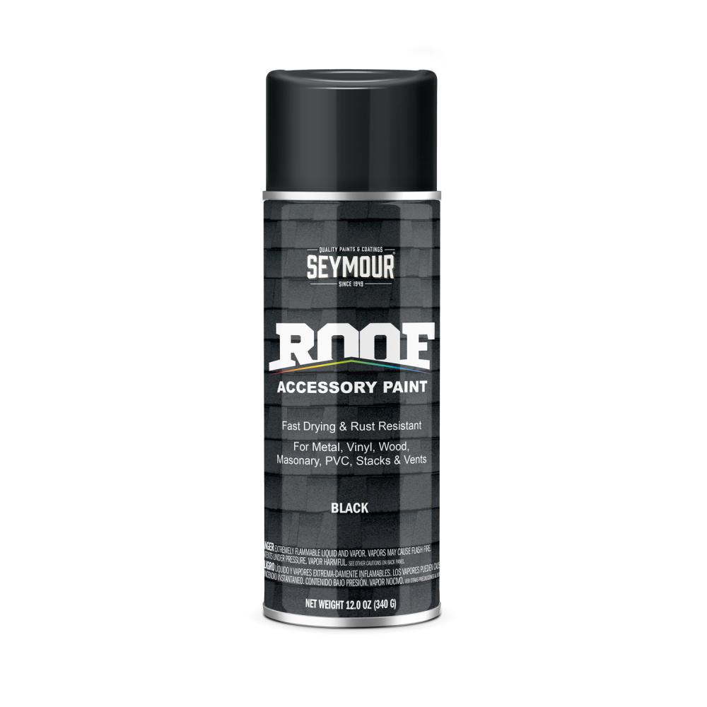 Roof Accessory Spray Paint, Flat Black (12 oz.)<span class=' ItemWarning' style='display:block;'>Item is usually in stock, but we&#39;ll be in touch if there&#39;s a problem<br /></span>