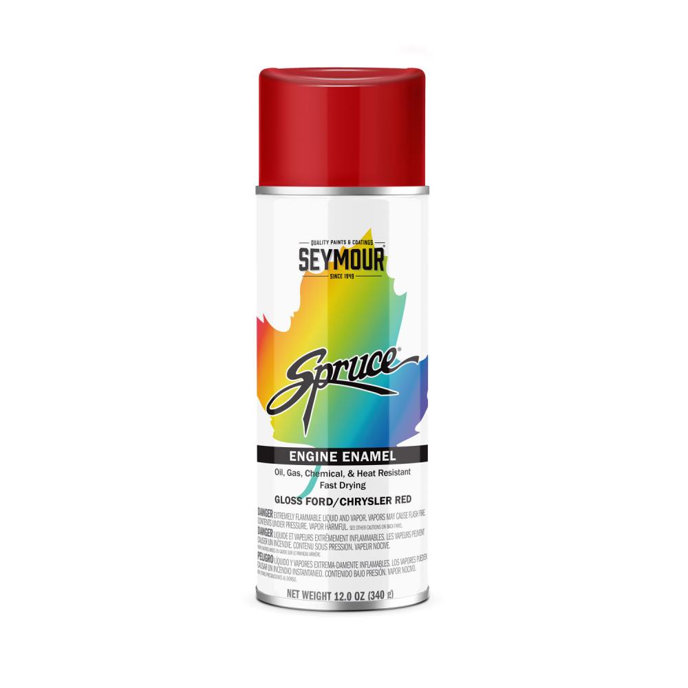 Spruce Heat Resistant Engine Spray Paint, Ford/Chrysler Red (12 oz.)<span class=' ItemWarning' style='display:block;'>Item is usually in stock, but we&#39;ll be in touch if there&#39;s a problem<br /></span>