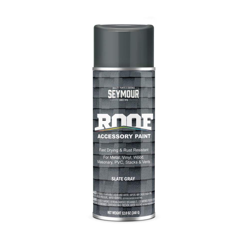 Roof Accessory Spray Paint, Slate Gray (12 oz.)<span class=' ItemWarning' style='display:block;'>Item is usually in stock, but we&#39;ll be in touch if there&#39;s a problem<br /></span>