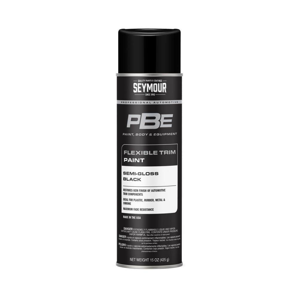 PBE Professional Trim Spray Paint, Semi-Gloss Black  (15 oz.)<span class=' ItemWarning' style='display:block;'>Item is usually in stock, but we&#39;ll be in touch if there&#39;s a problem<br /></span>