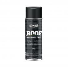 Seymour of Sycamore 0000161706 - Roof Accessory Spray Paint, Flat Black (12 oz.)