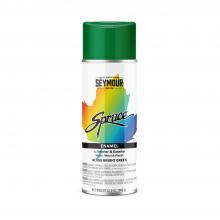 Seymour of Sycamore 0000980088 - Spruce Enamel Spray Paint, Gloss Bright Green (12 oz.)