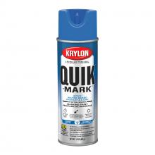 Krylon A03903004 - Krylon Industrial Quik-Mark Water-Based Inverted Marking Paint, Blue, 17 oz.